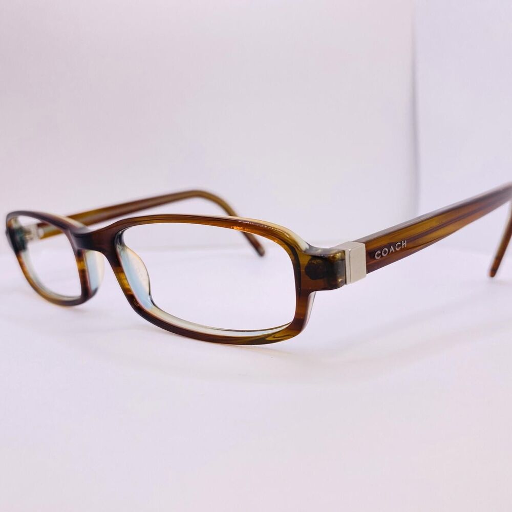 Coach Eyeglasses HC Harrison Gradient Brown 53 [] 19 MM Authentic Womens